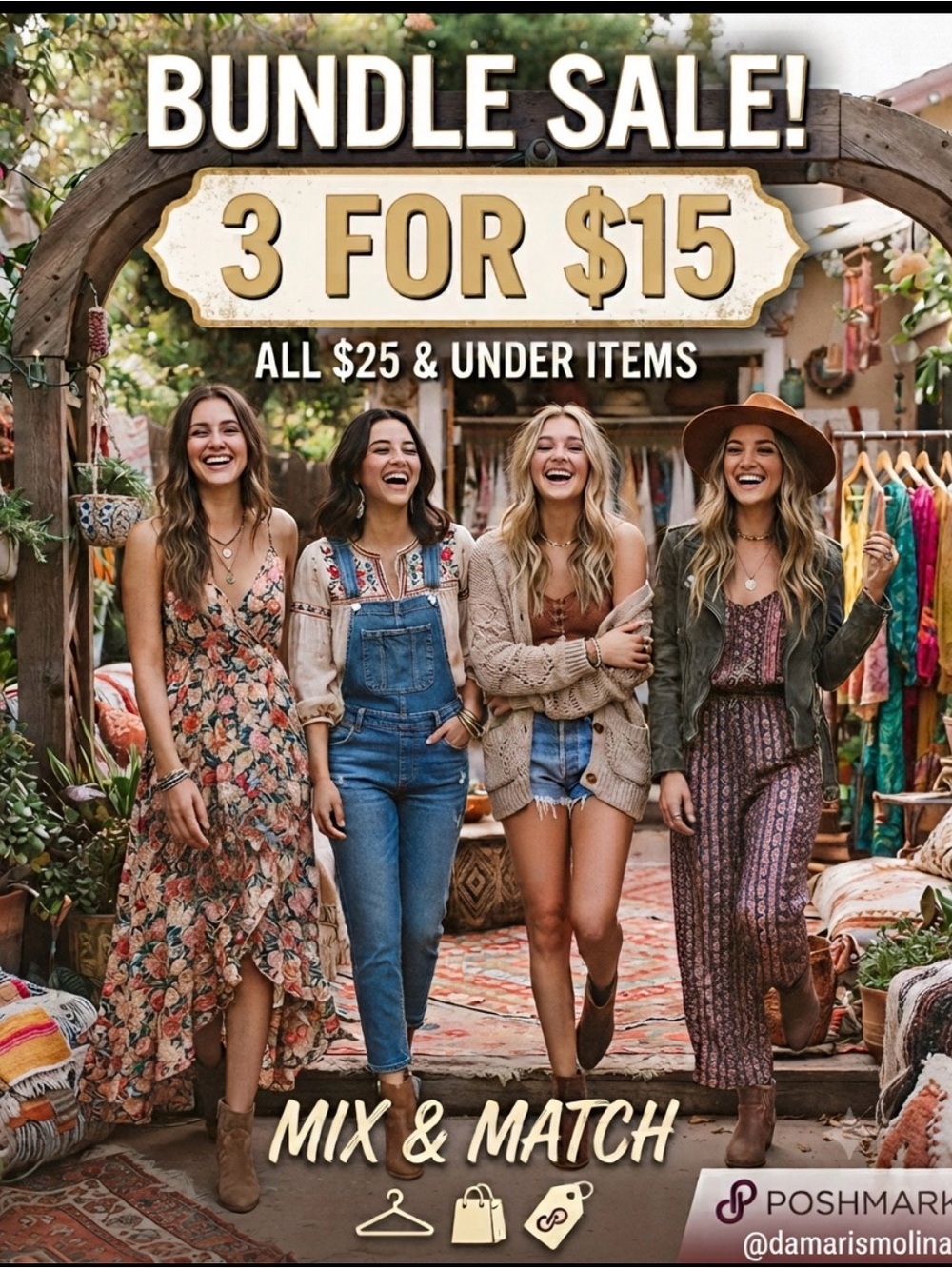 ⛱️ 3 X $ 15 ⛱️